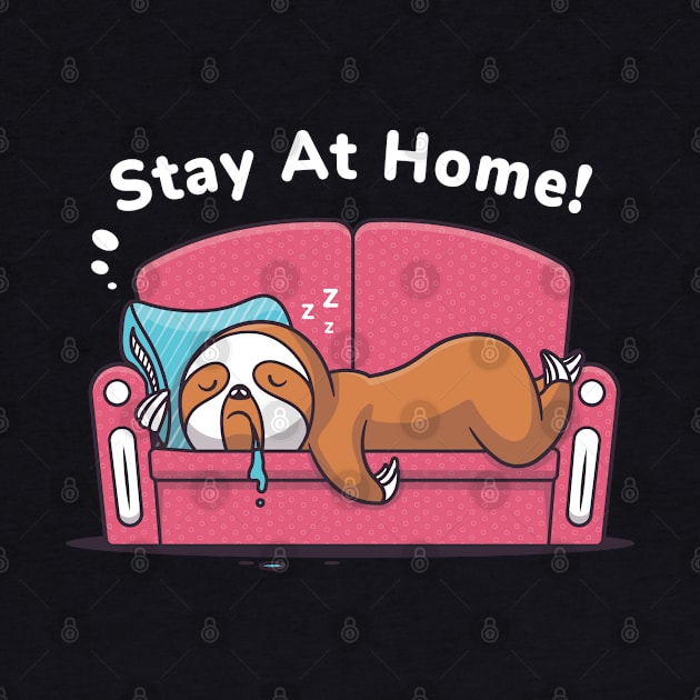 Stay At Home - Lazy Sloth by zoljo